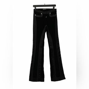 Sexy velour Roberto CAVALLI flared PANTS